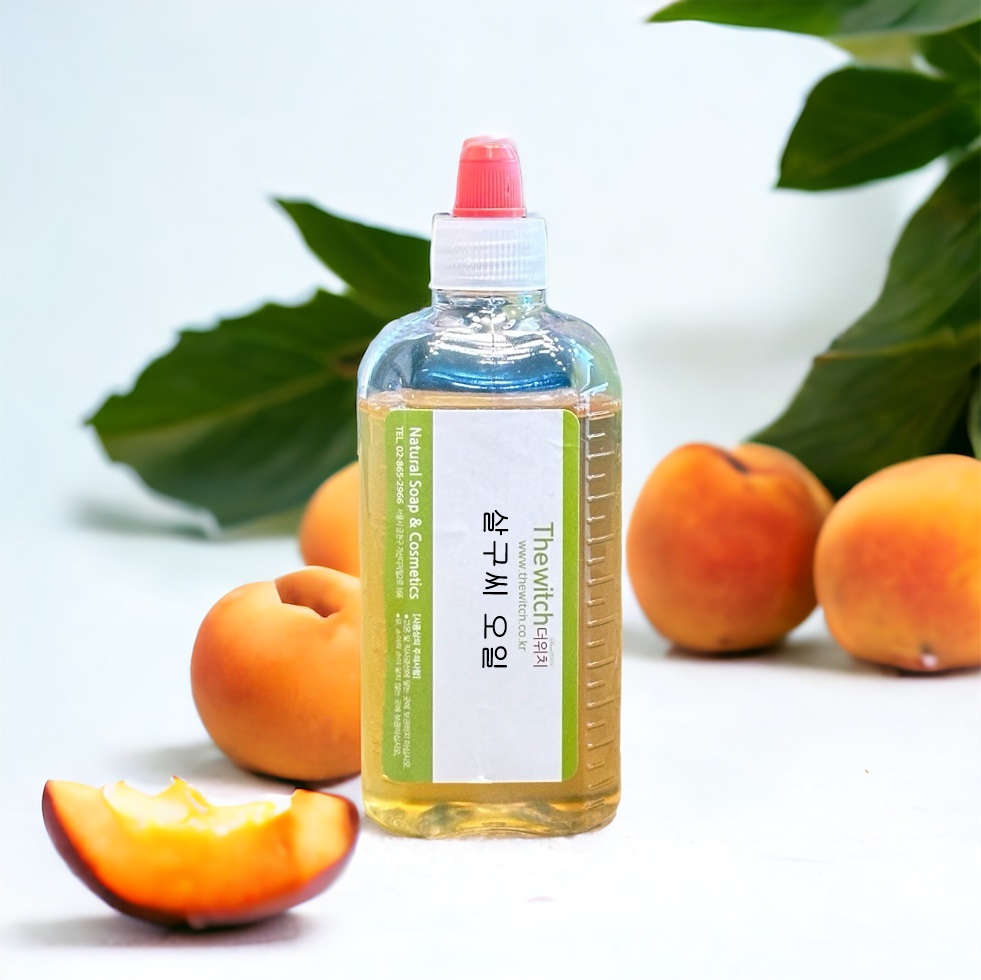 [[더위치] 살구씨 오일 100ml Prunus Armeniaca Apricot Kernel Oil]